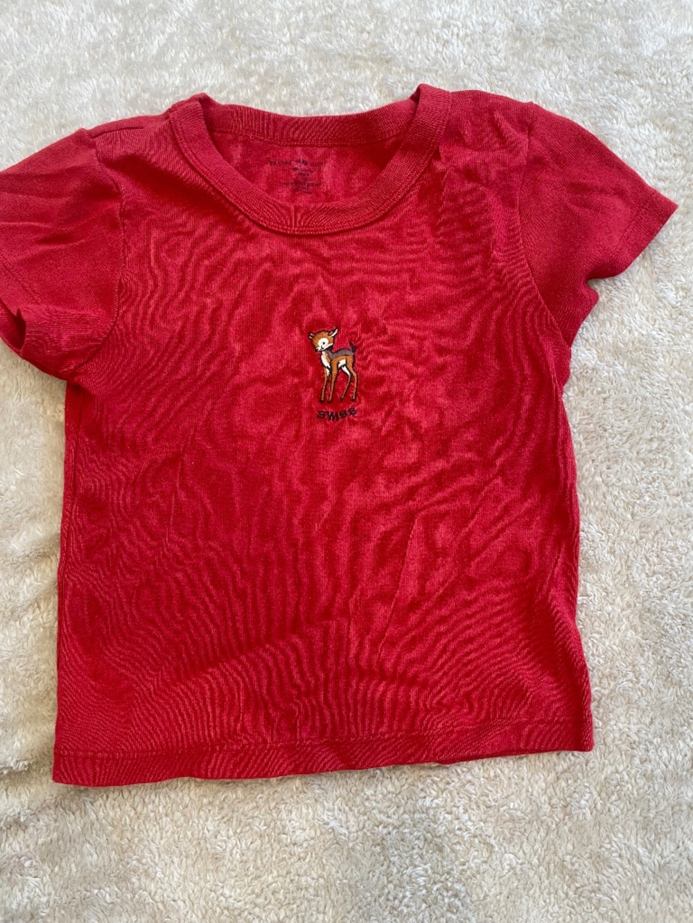 Brandy Melville Deer Crop Top